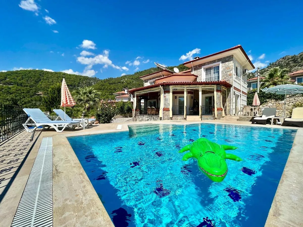 Spacious 4 Bedroom Villa With 100M2 Private Pool And Unlimited Wifi フェティエ
